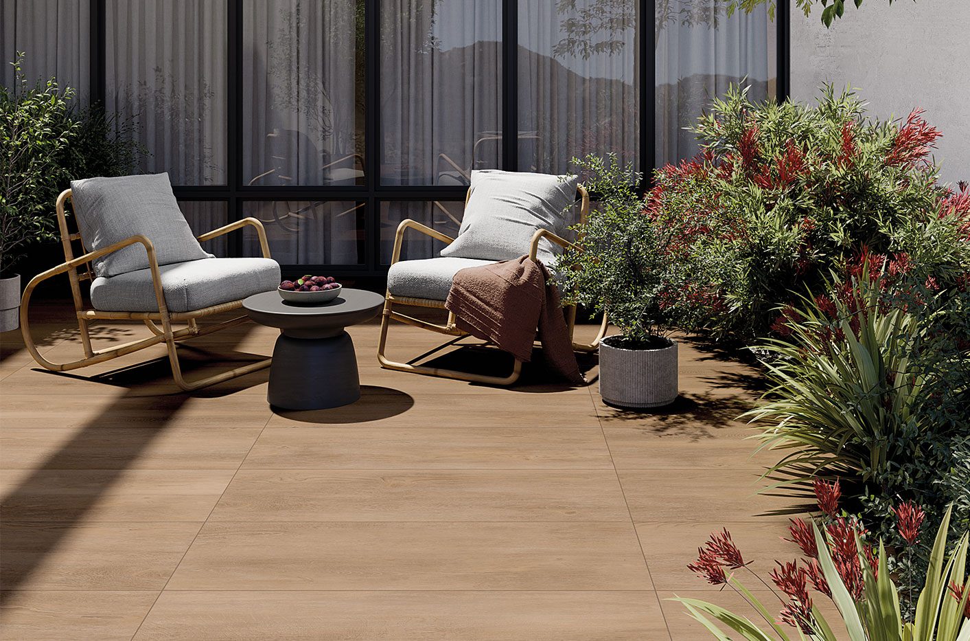 Gres porcellanato effetto legno rovere